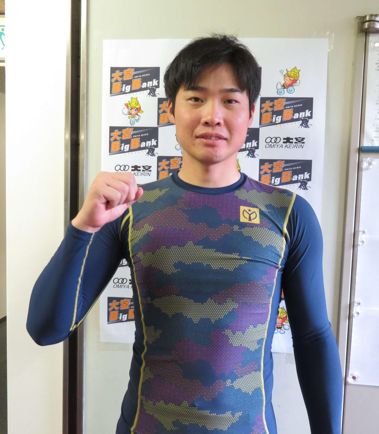 休み明けの不安を一掃した山崎航（撮影・栗田文人）