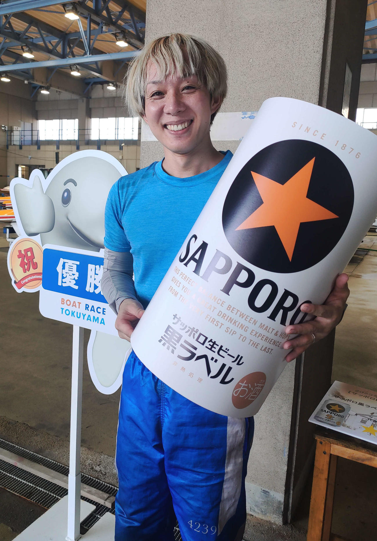 4カドまくりで優勝した竹田辰也