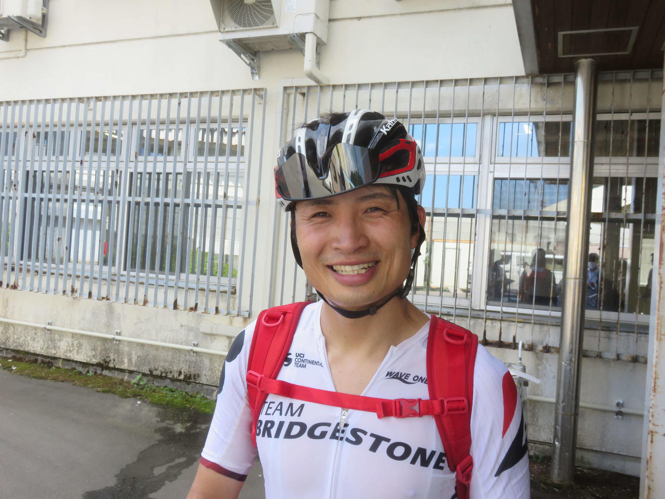 橋本英也は青森空港からロードバイクで競輪場入り