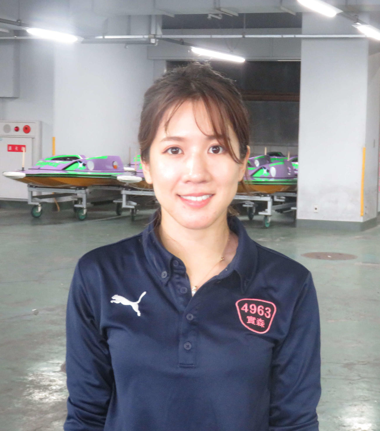 実森美祐は準優9R6枠。外からの好走に期待だ