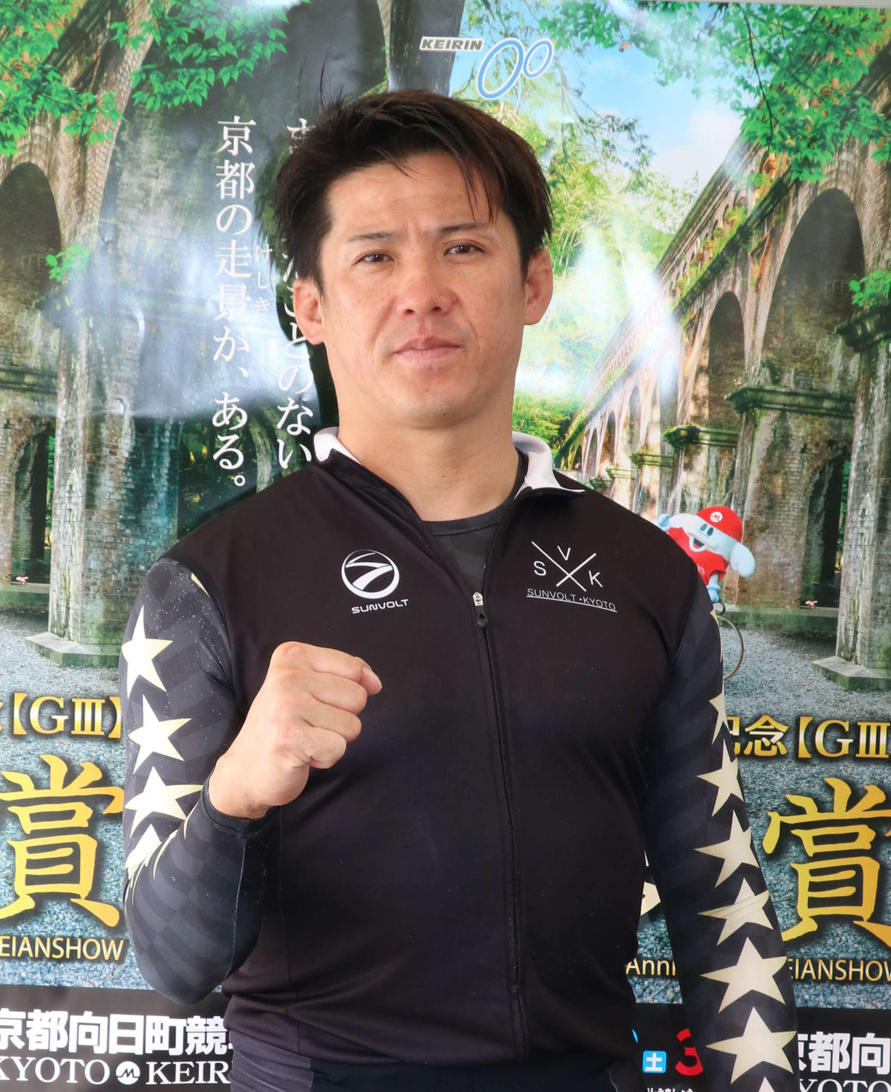 村上博幸が地元G3制覇へ始動する（撮影・山田敏明）