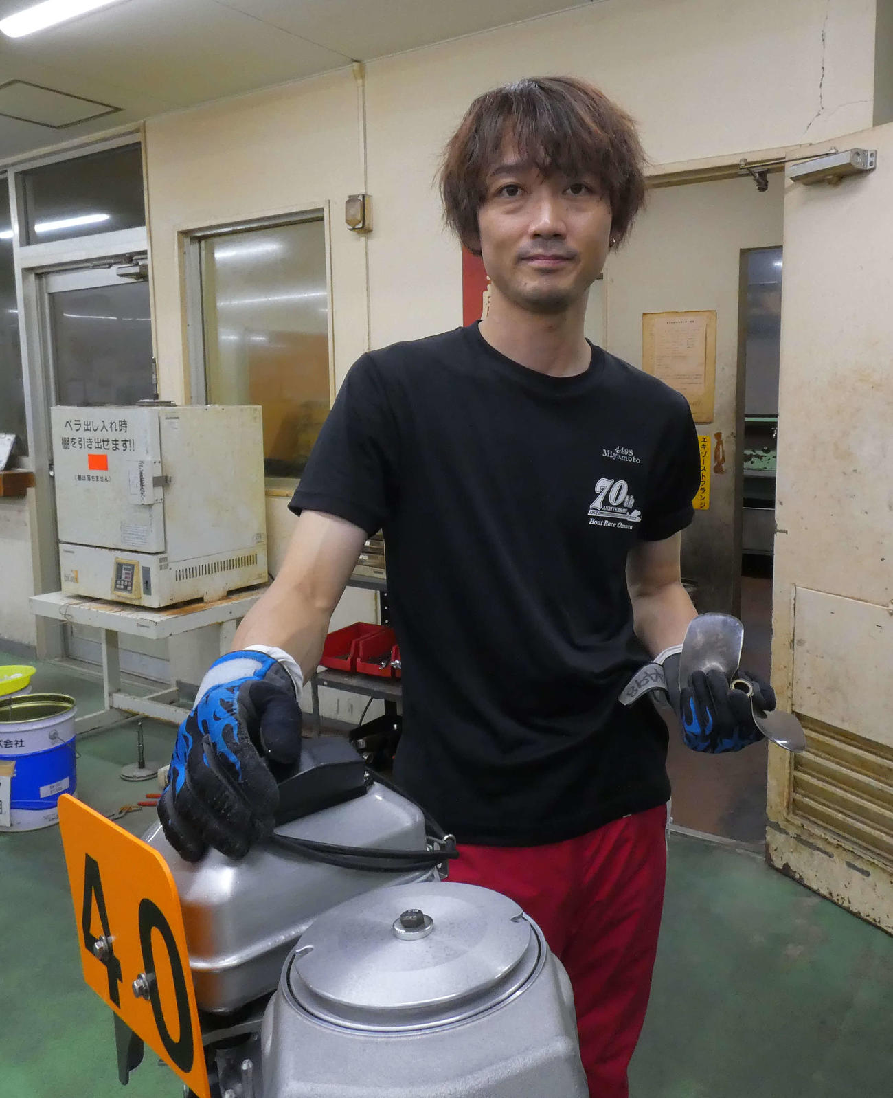 宮本夏樹が好調機を相棒に大暴れ！（撮影・前原一樹）