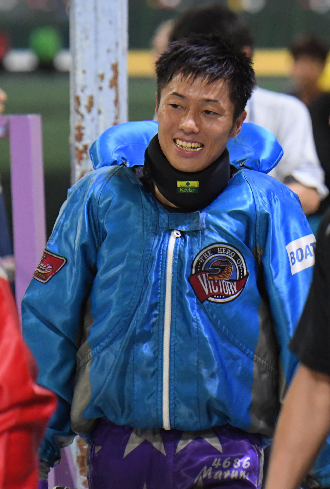 9R2着でゴールした丸野一樹（撮影・滝沢美穂子）