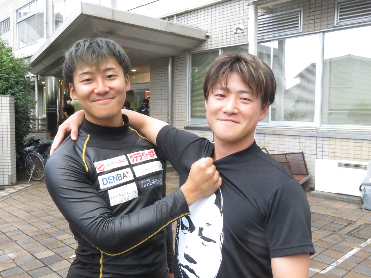 真杉匠（左）と森田優弥の仲良し同期コンビがG3決勝で待望の初連係
