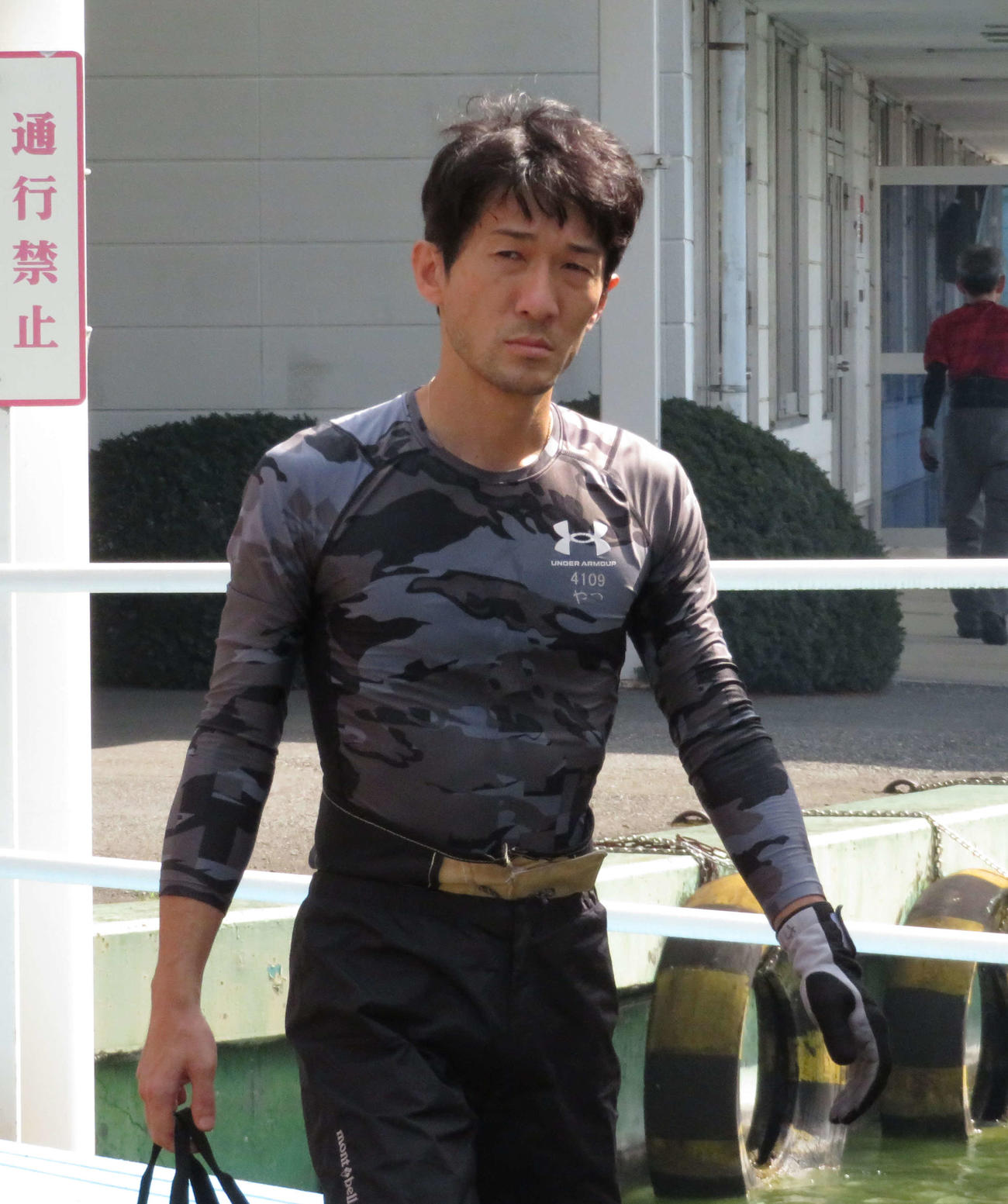 谷津幸宏は2日目連勝もエンジンに不満を漏らす。（撮影・古村亮）