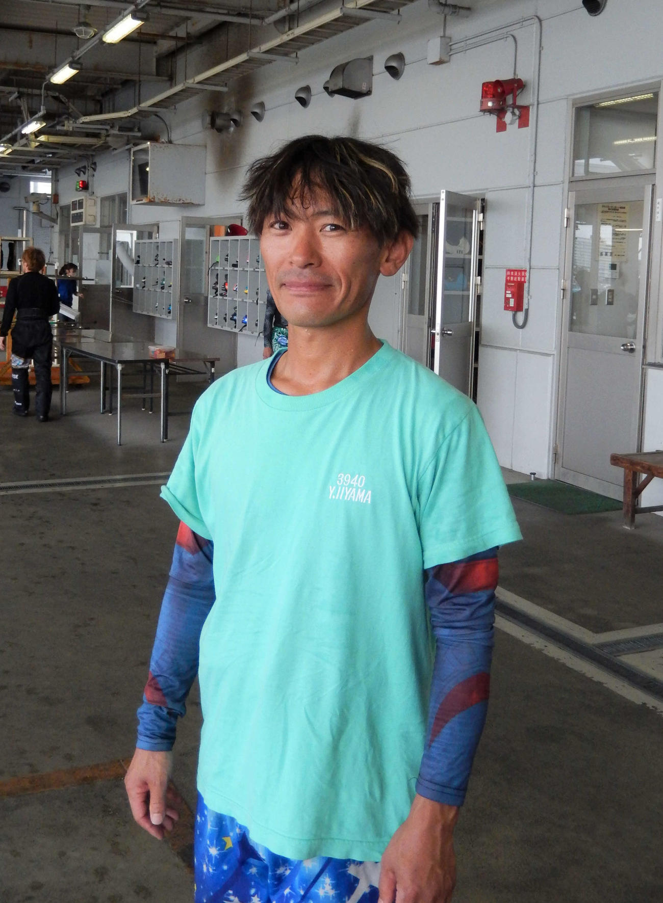 今節初1着を挙げた飯山泰が、準優12Rで強豪を打破する