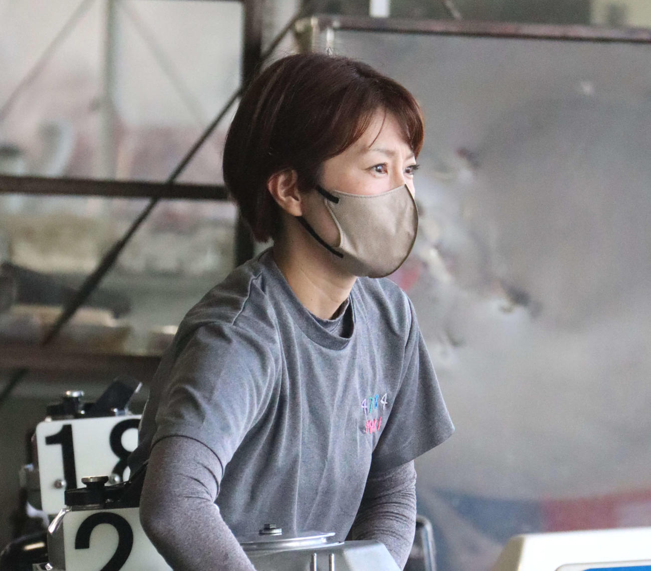 地元の向井田真紀が前検1番時計をたたき出した。エース格の22号機とタッグを組み、大暴れを誓う