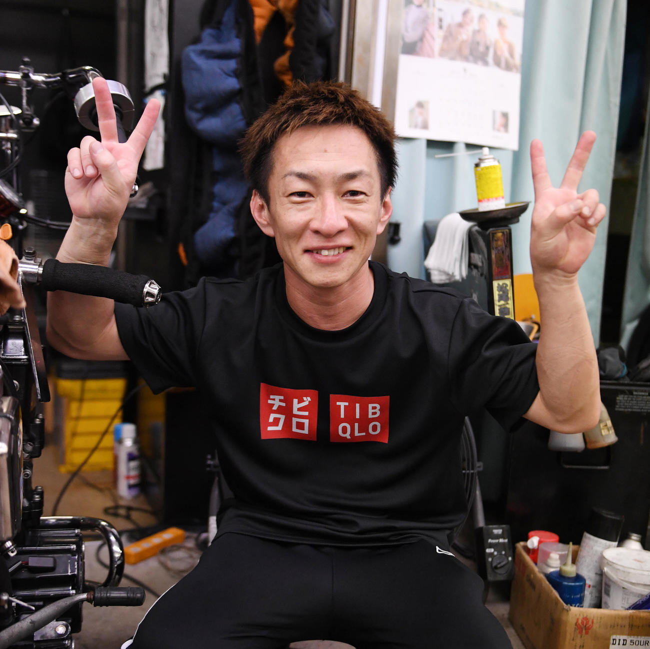 準決勝戦9Rで2着の鈴木宏和は笑顔を見せる（撮影・柴田隆二）