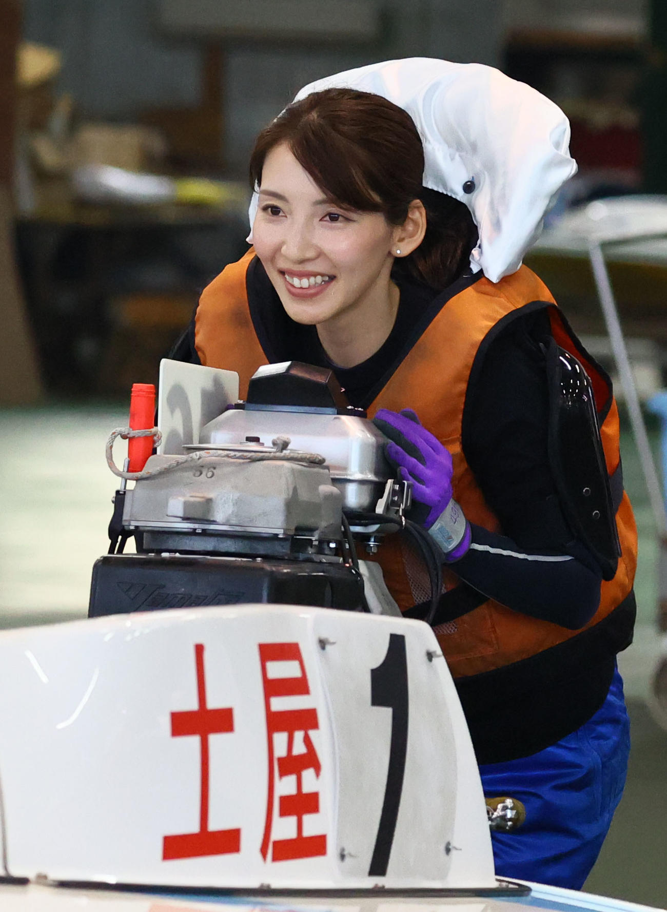 土屋南が前検１番時計をマークした