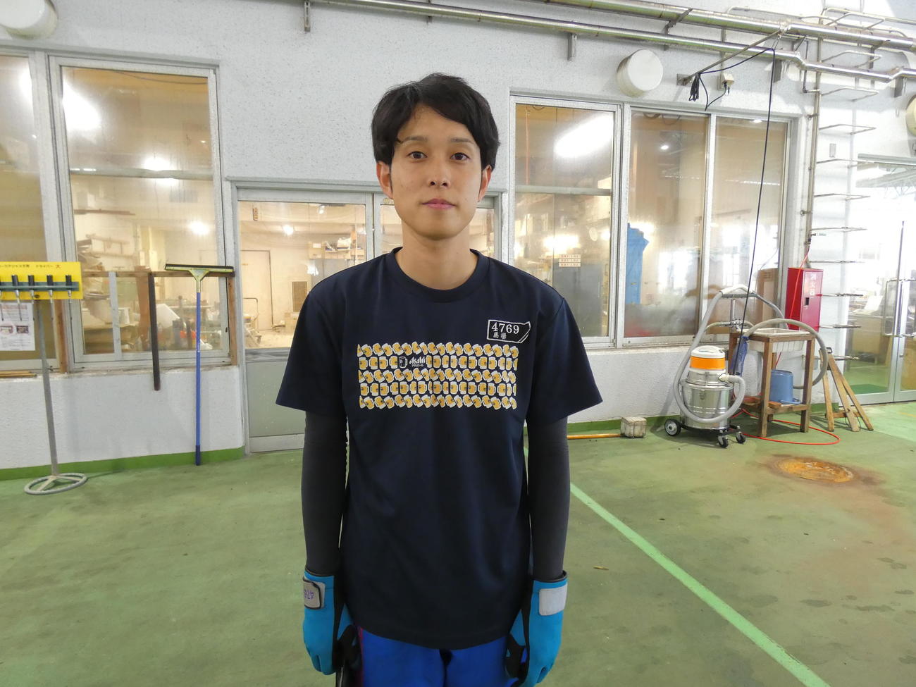 馬場剛が引いたのはエース格55号機。動きは決して悪くない！（撮影・前原一樹）