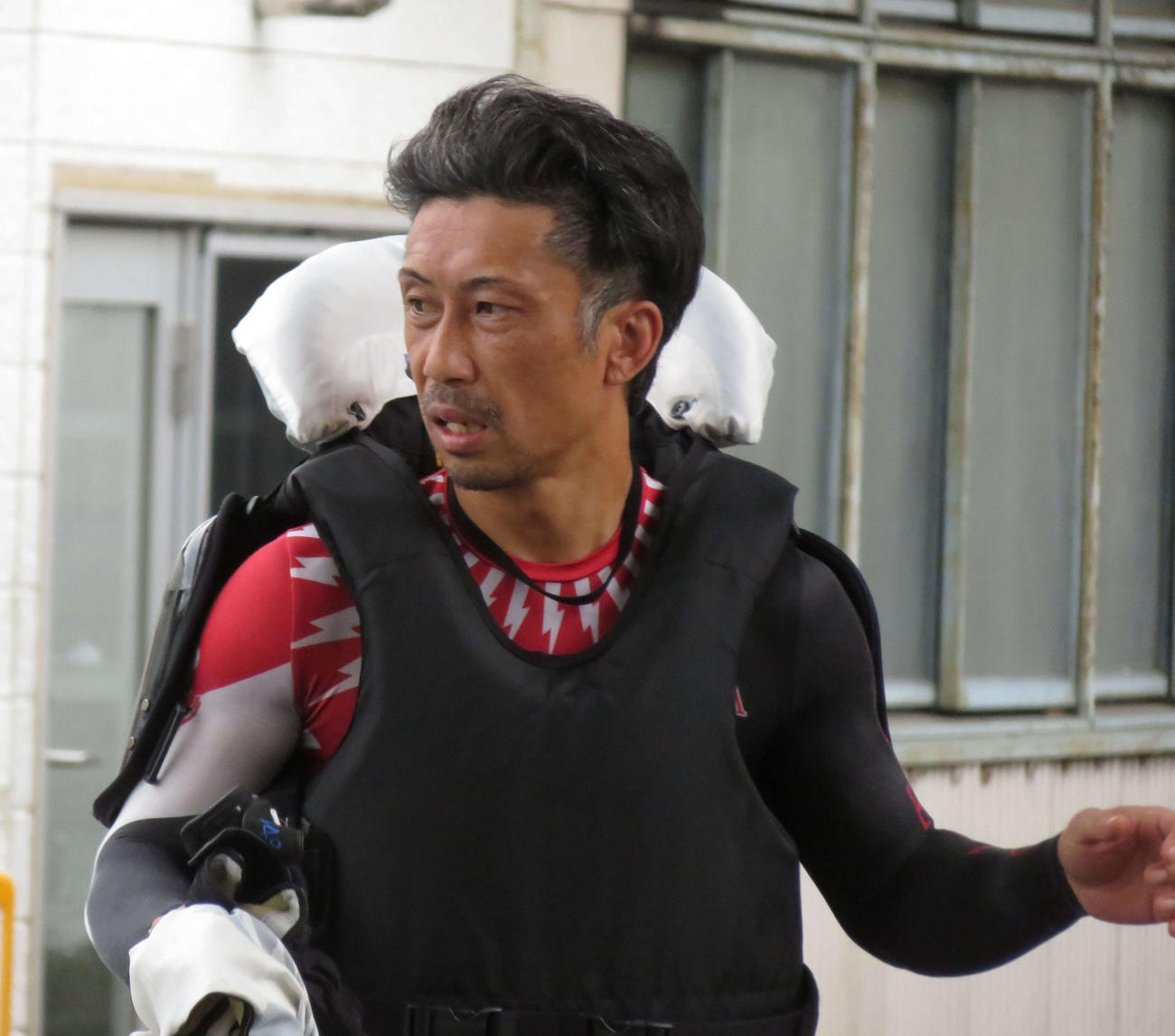 荒川健太が2日目連勝もエンジンの仕上がりには満足していない（撮影・古村亮）