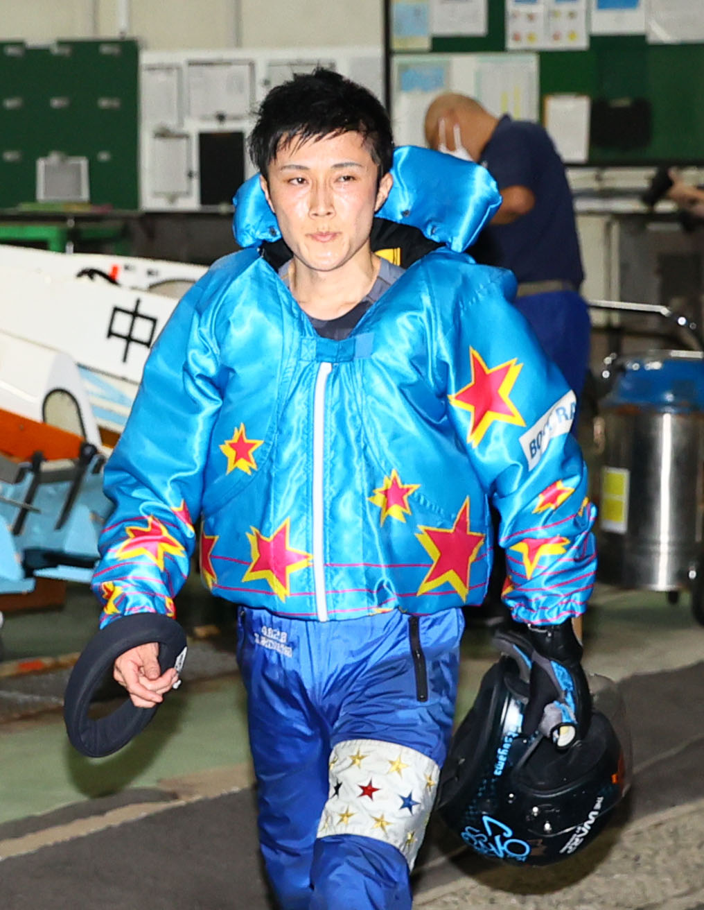準優進出を決めた松山将吾（撮影・冨田成美）