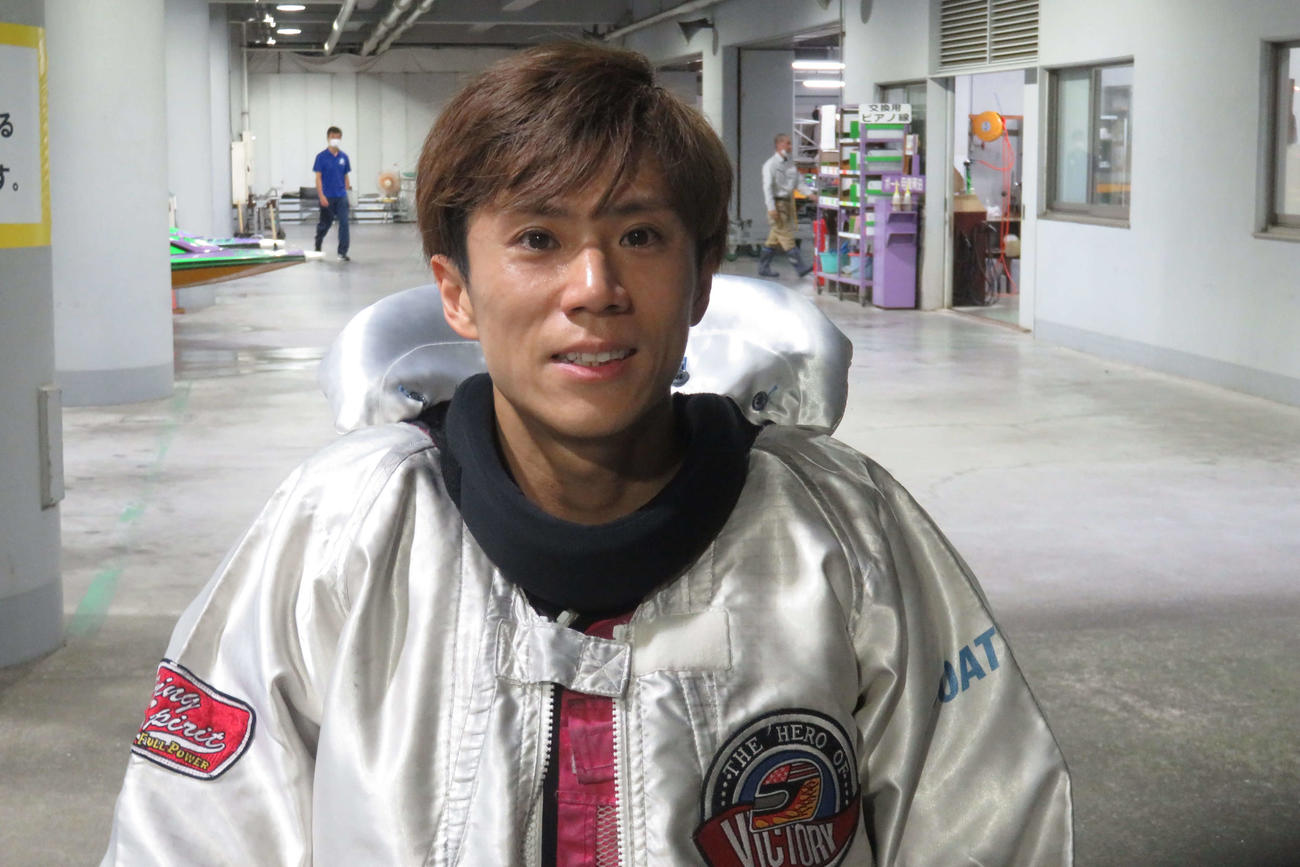 大池佑来が優勝戦1枠。スタートに集中だ