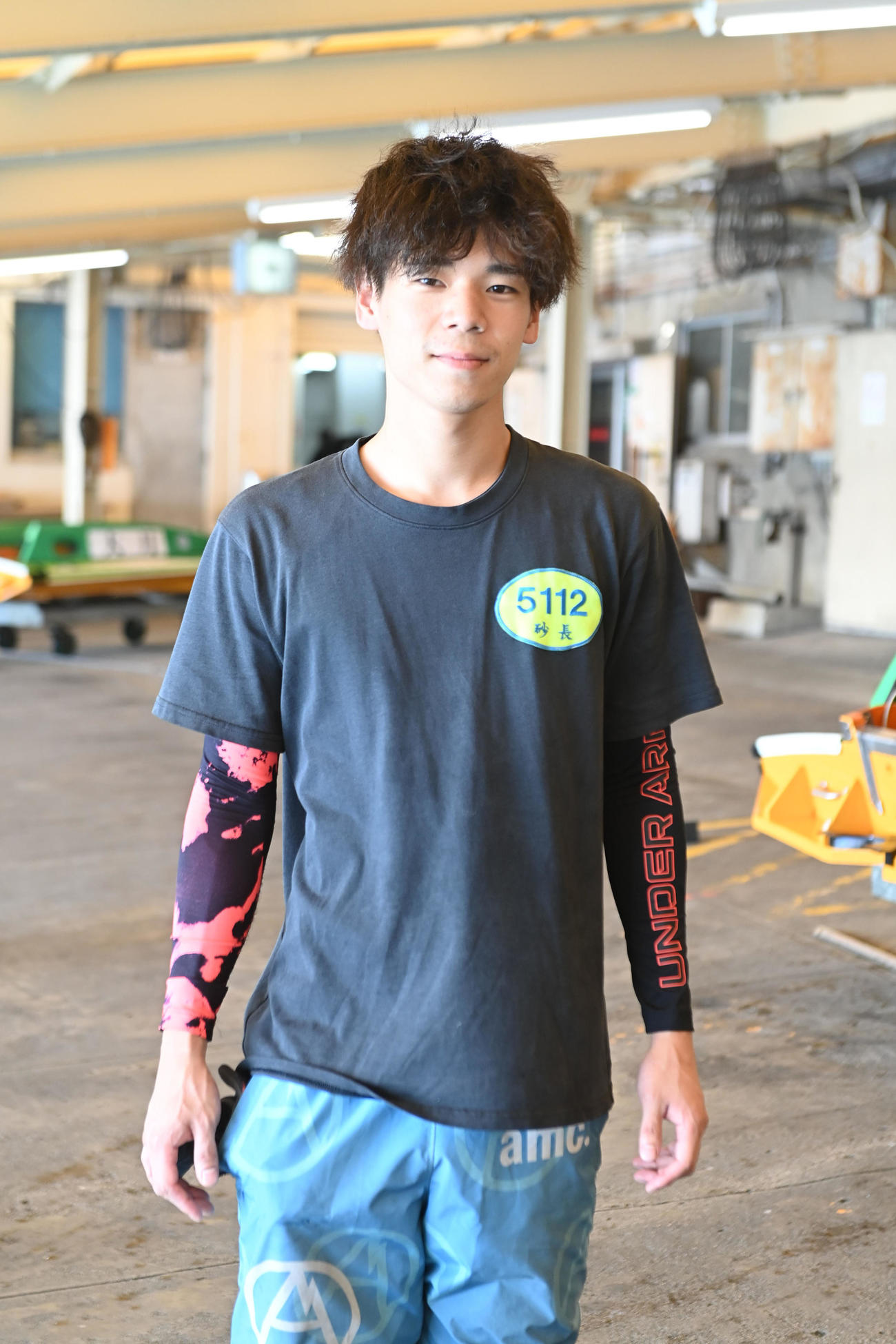 日刊スポーツ杯争奪ルーキーシリーズ第16戦　砂長知輝（撮影・滝沢美穂子）
