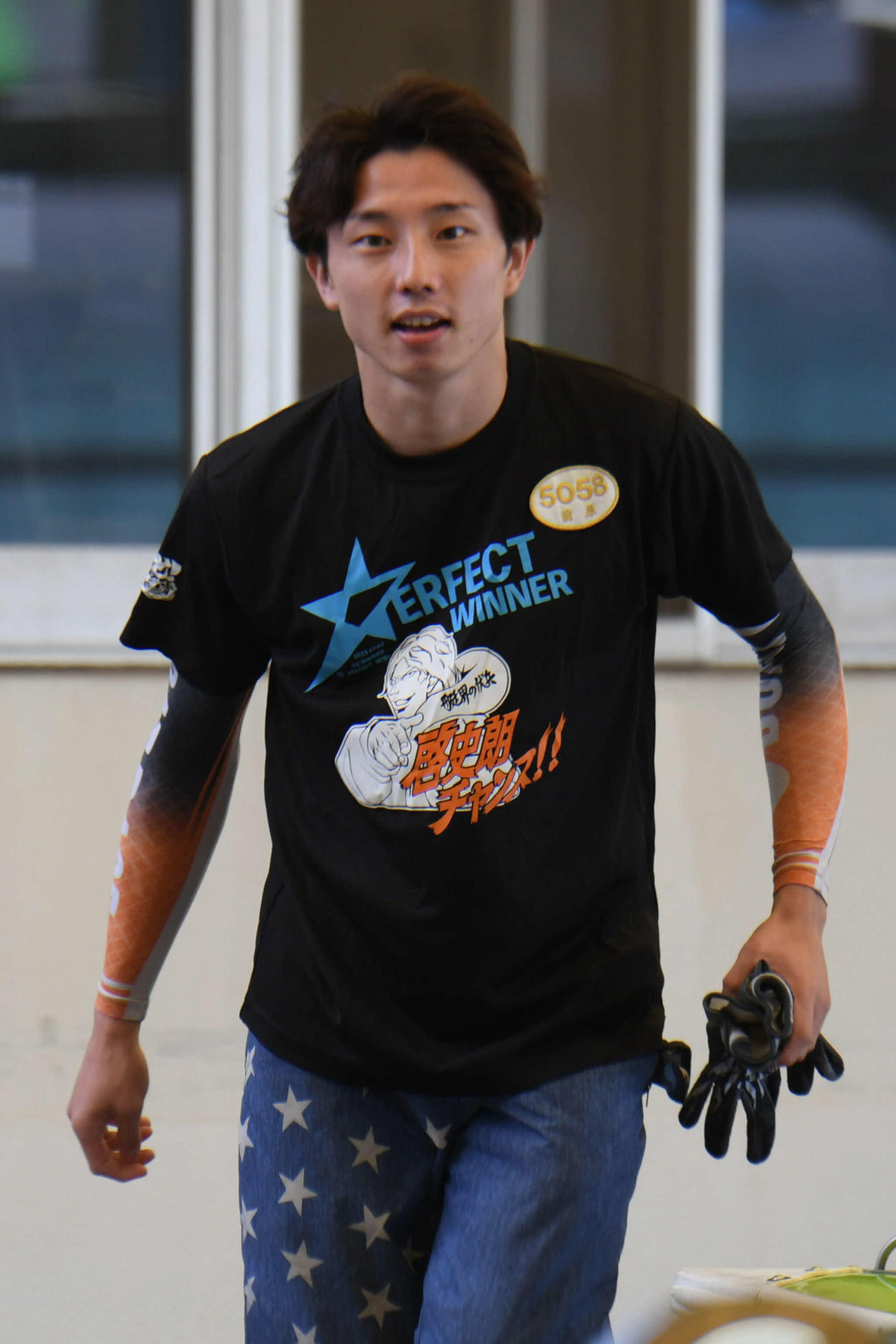 日刊スポーツ杯争奪ルーキーシリーズ第16戦　5058前原大道（撮影・滝沢美穂子）