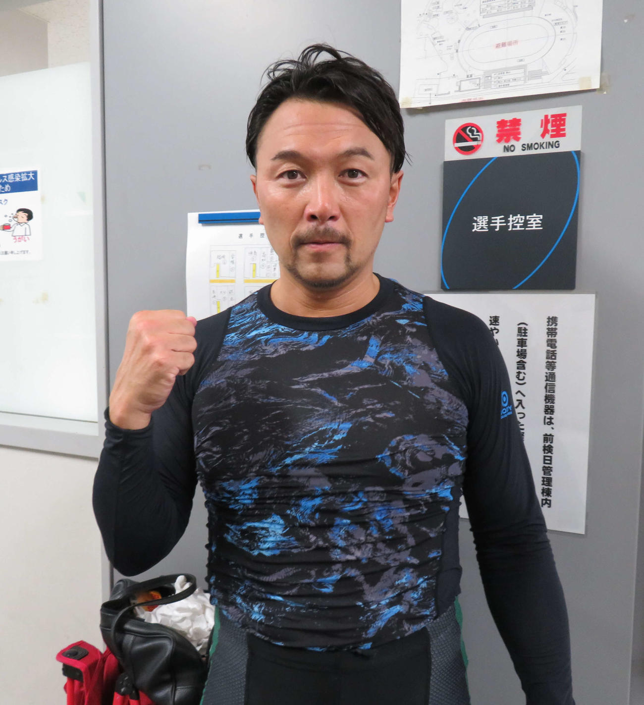 東京移籍後、初めてホームバンクで決勝に乗った渡辺航平