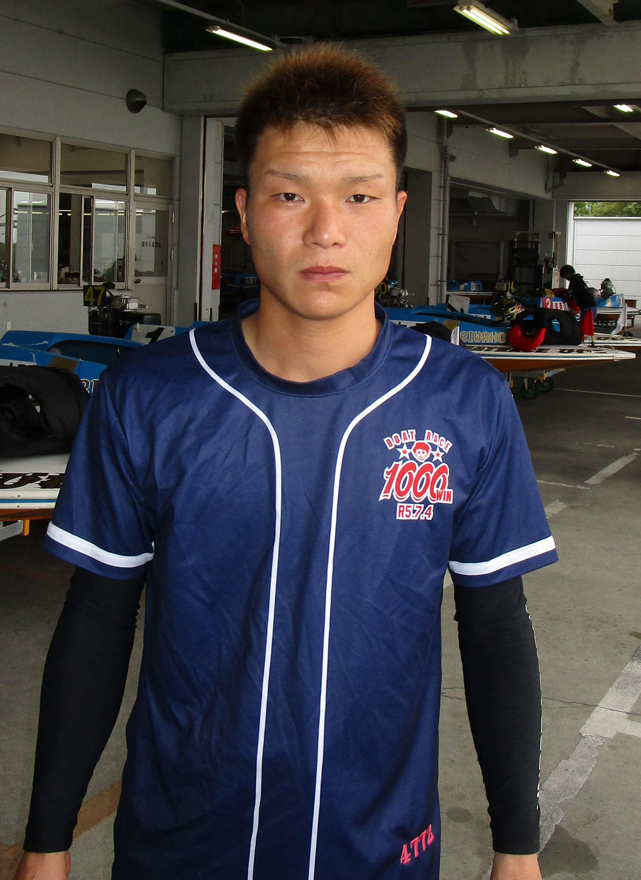 準優好枠取りを狙う石丸海渡（撮影・安井雅彦）