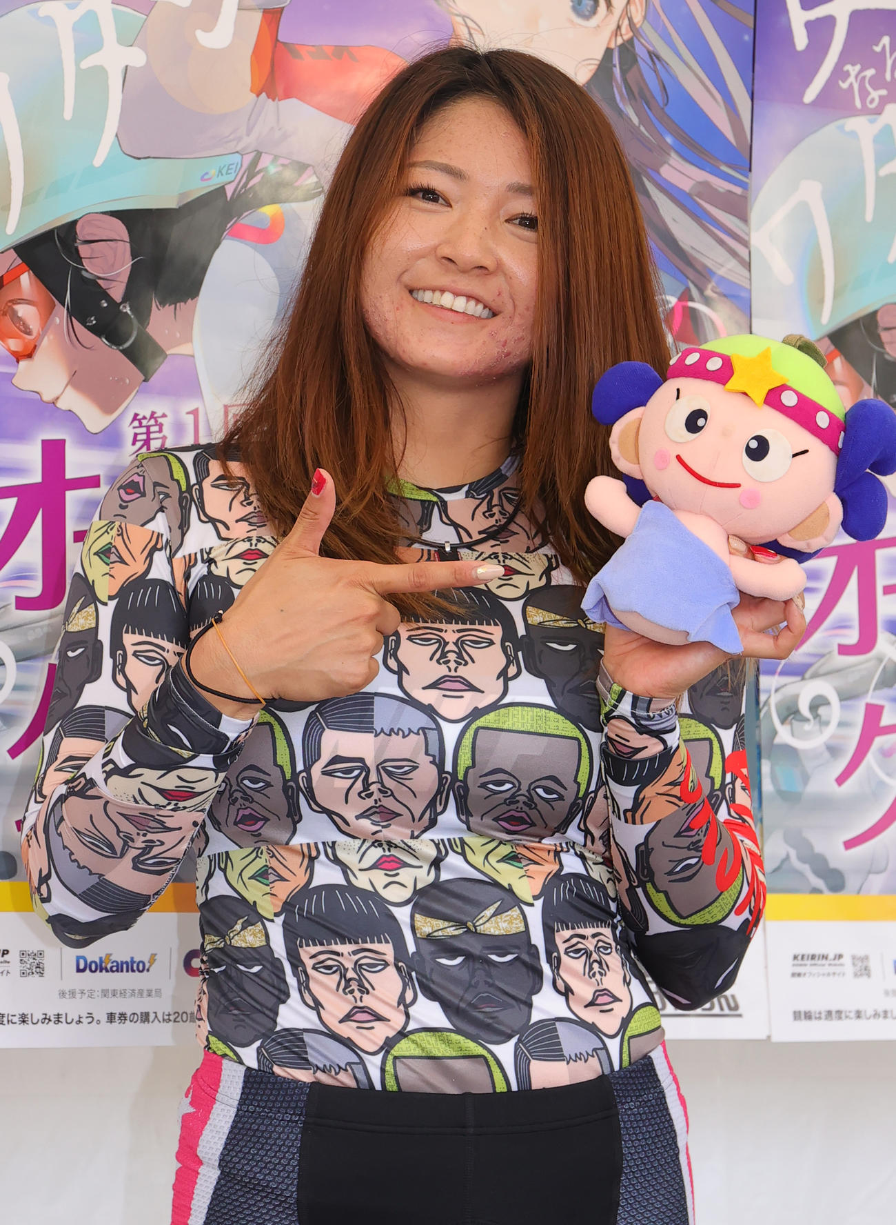 1R1着の比嘉真梨代（撮影・野上伸悟）