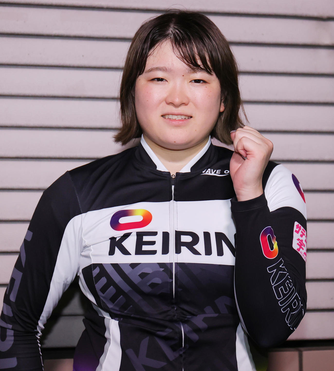 準決10Rで2着に入り決勝へ進んだ尾方真生（撮影・野上伸悟）