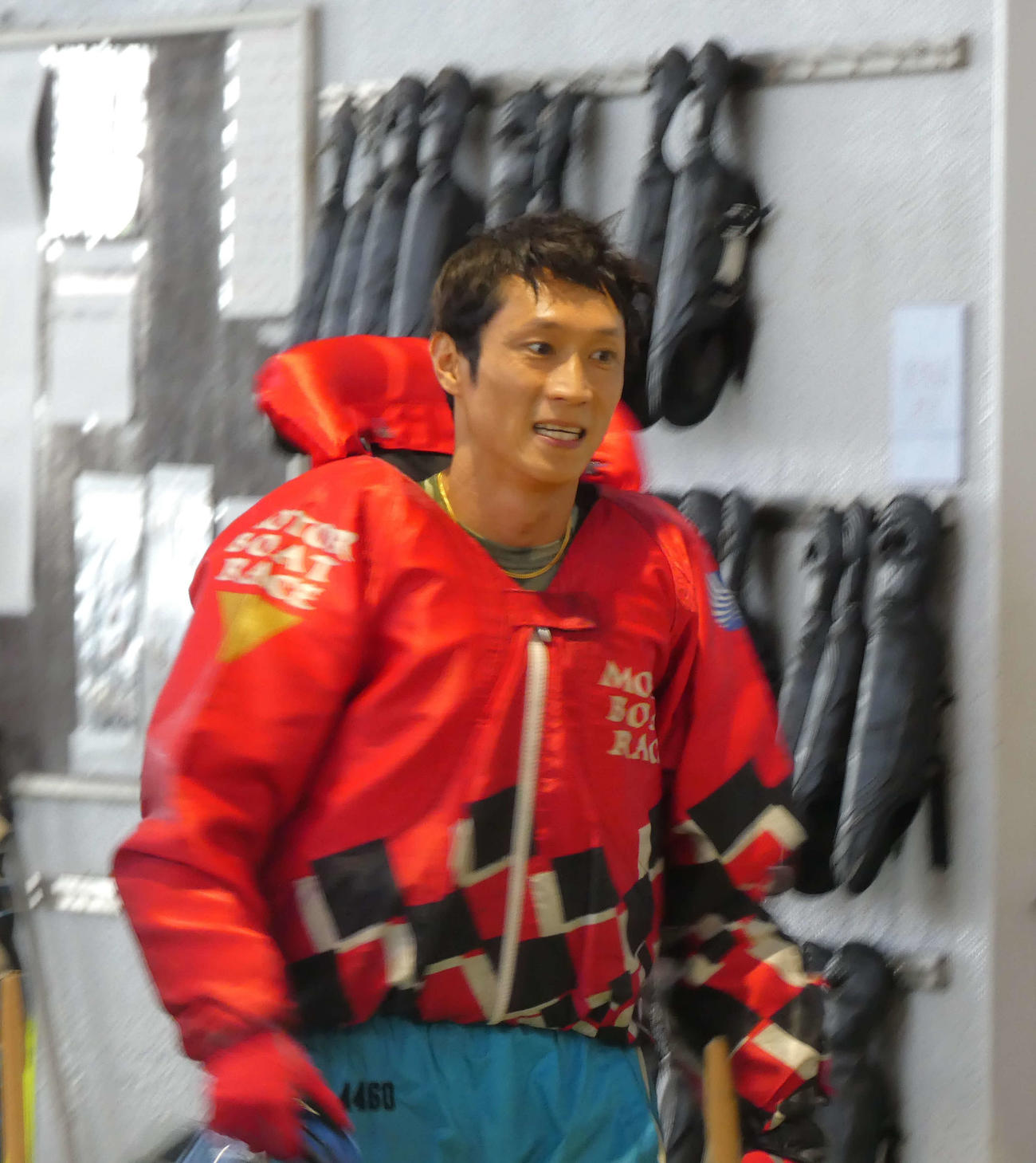 後藤翔之は準優11R1枠に登場する（撮影・前原一樹）