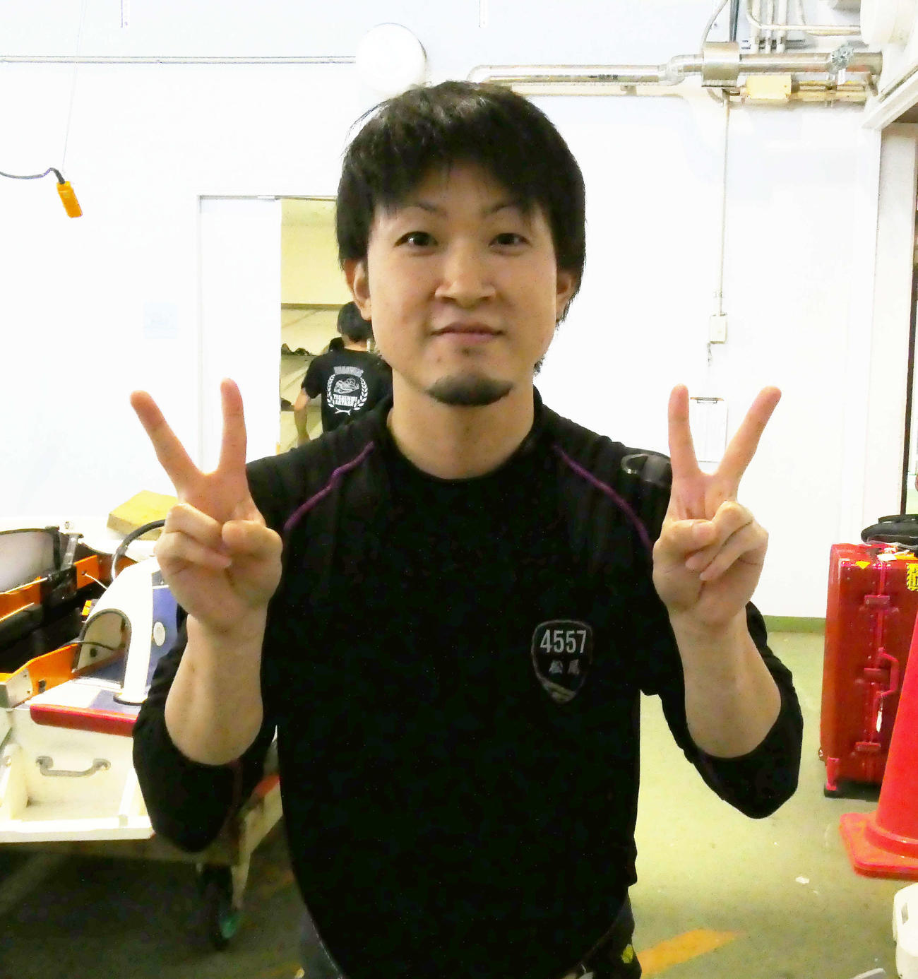 松尾光広が地元でデビュー初優出。続けて初優勝も狙う！（撮影・前原一樹）