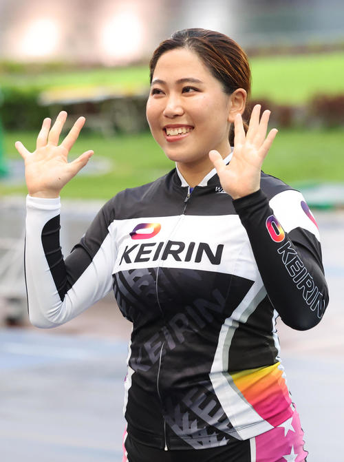 2023年10月4日、F2トーナメントBで優勝した竹野百香（撮影・野上伸悟）