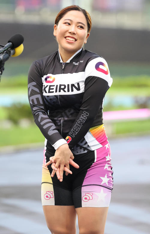 2023年10月4日、F2トーナメントBで優勝した竹野百香（撮影・野上伸悟）