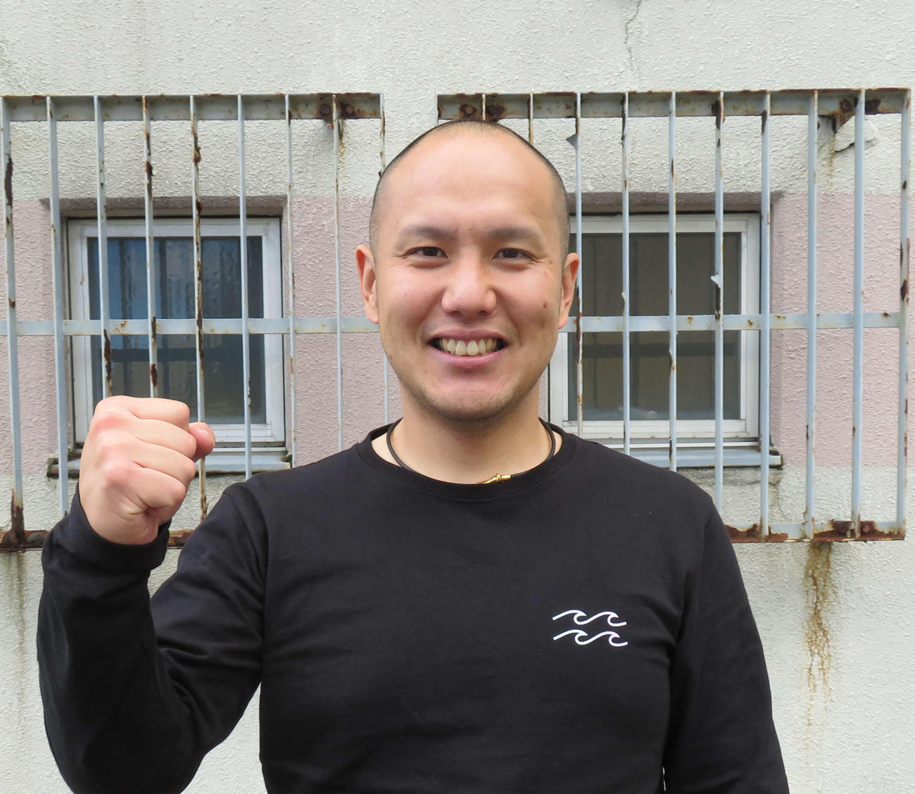 弟子の優勝に刺激を受けた伊早坂駿一（撮影・栗田文人）