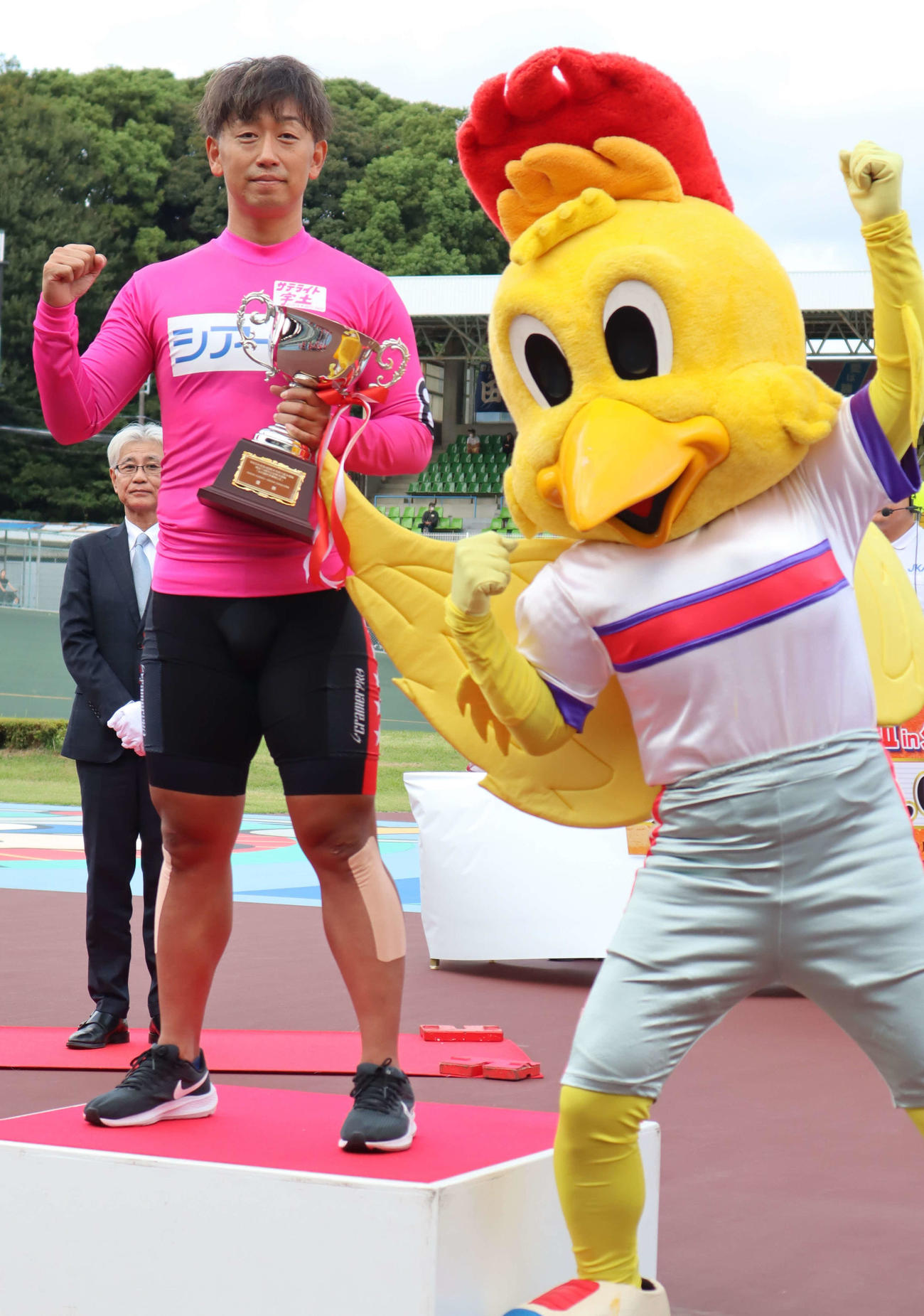 地元開催で中本匠栄がうれしいG3初優勝を飾った