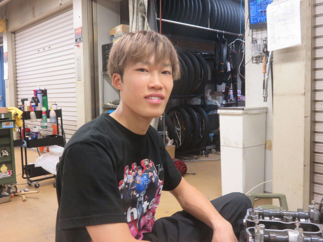 準決進出を決めた佐藤励はホッとした表情