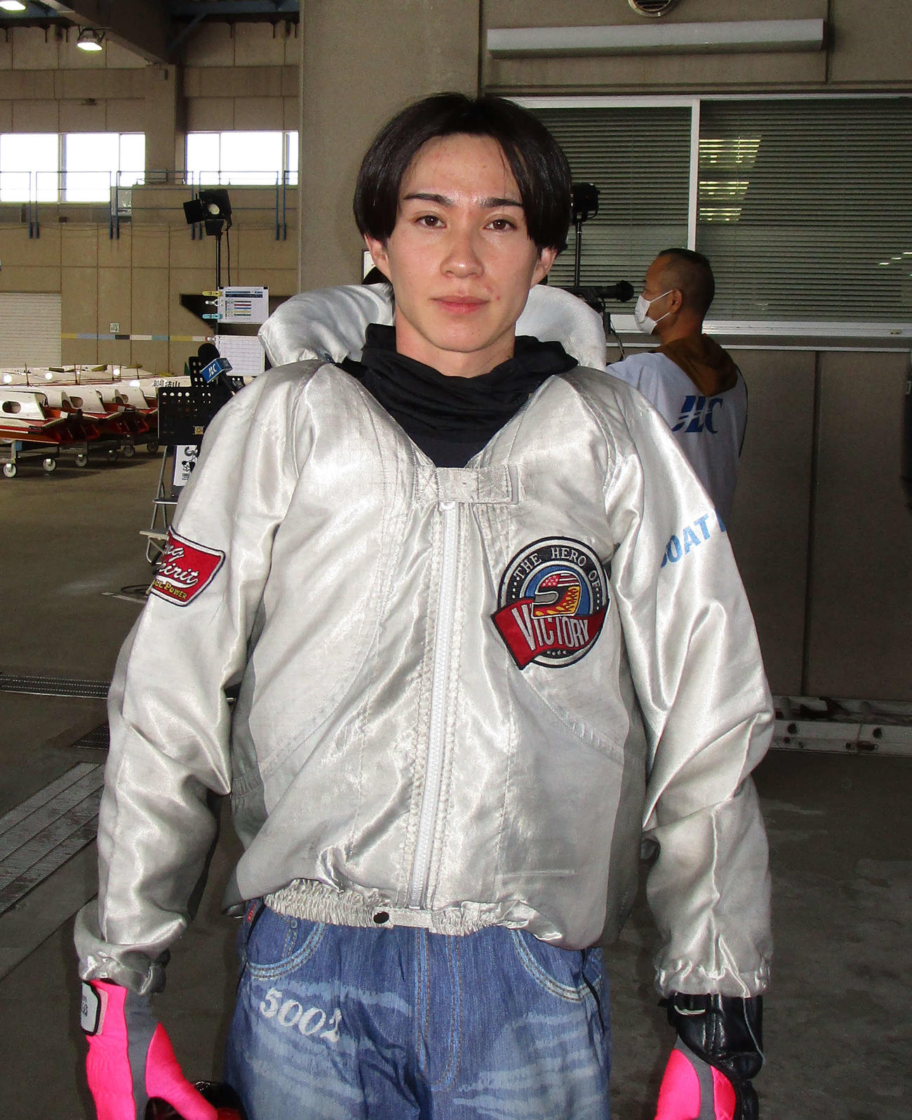 準優11Rを逃げたものの待機行動違反で賞典除外となった上田健太（撮影・安井雅彦）