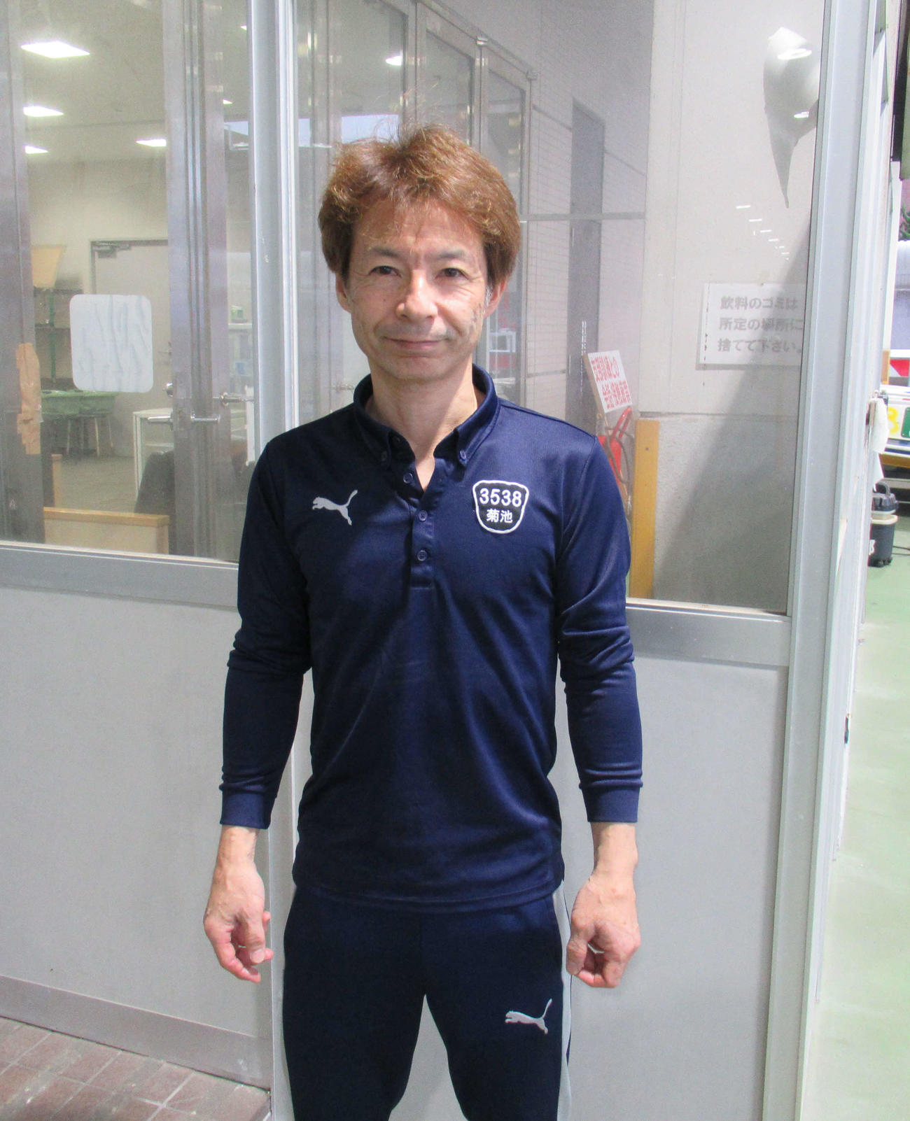 菊池峰晴は、現状の足に大きな不満はなく、いまだノーハンマーだ