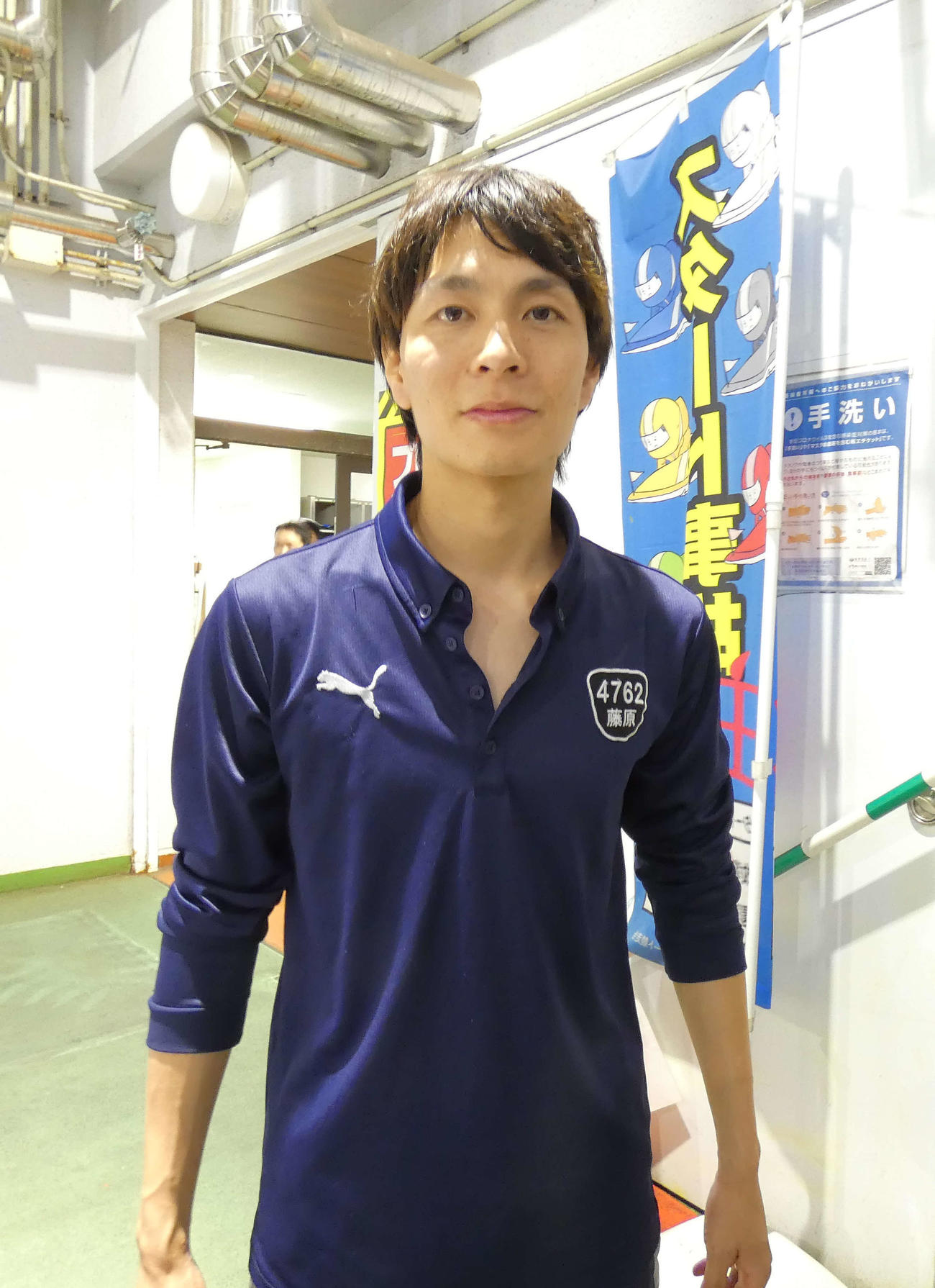 藤原啓史朗の足は上位級。準優12R1枠はあっさり先制だ（撮影・前原一樹）