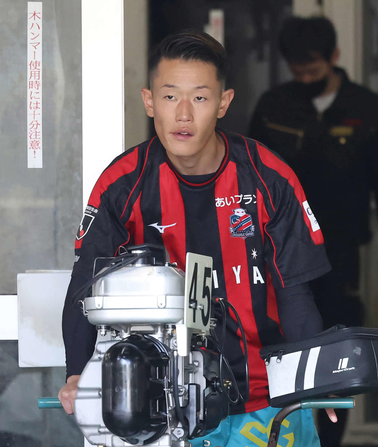 是政ドリーム戦に出場する茅原悠紀（撮影・丹羽敏通）