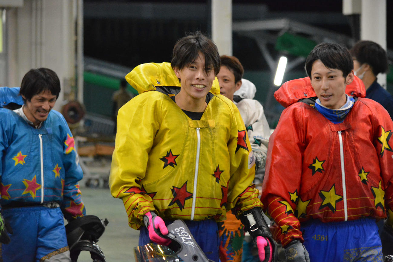 森照夫（左）は4日目1Rで大万舟券を演出。後半5Rは4着も舟足は悪くない