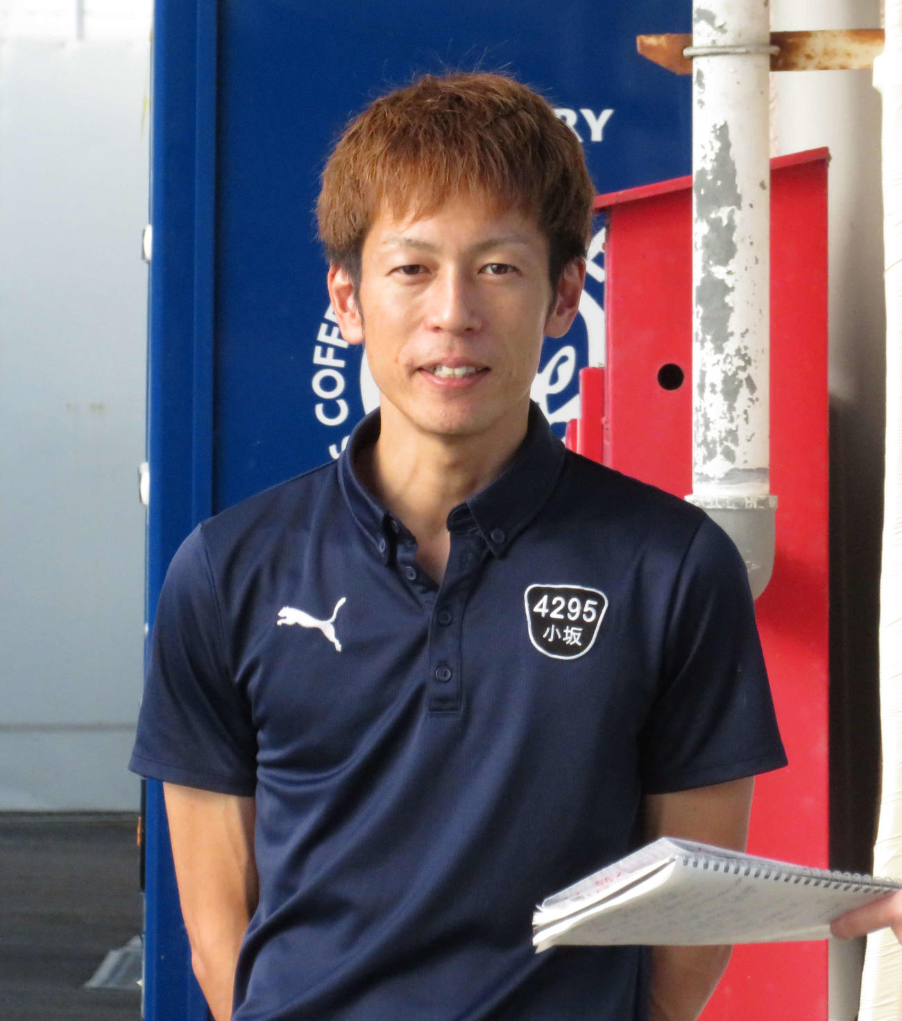 小坂尚哉が得点率トップに立った（撮影・古村亮）