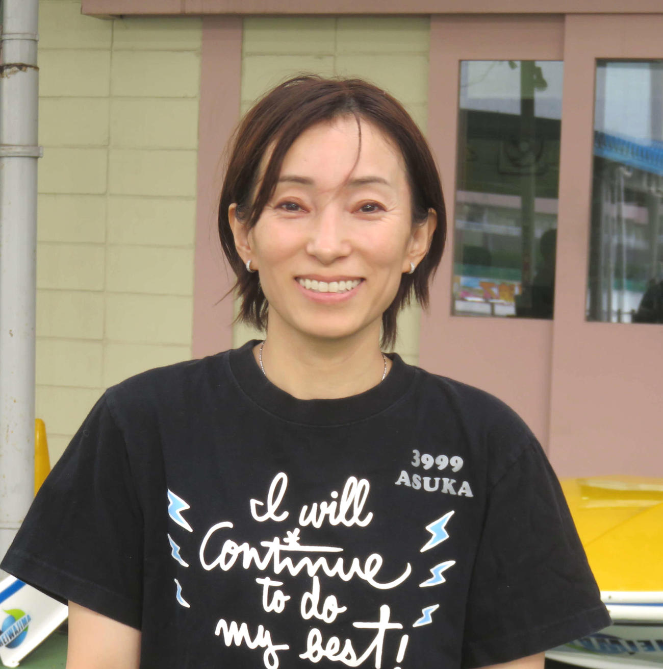 大滝明日香は予選ラスト7戦目に今節初勝利、いい笑顔です