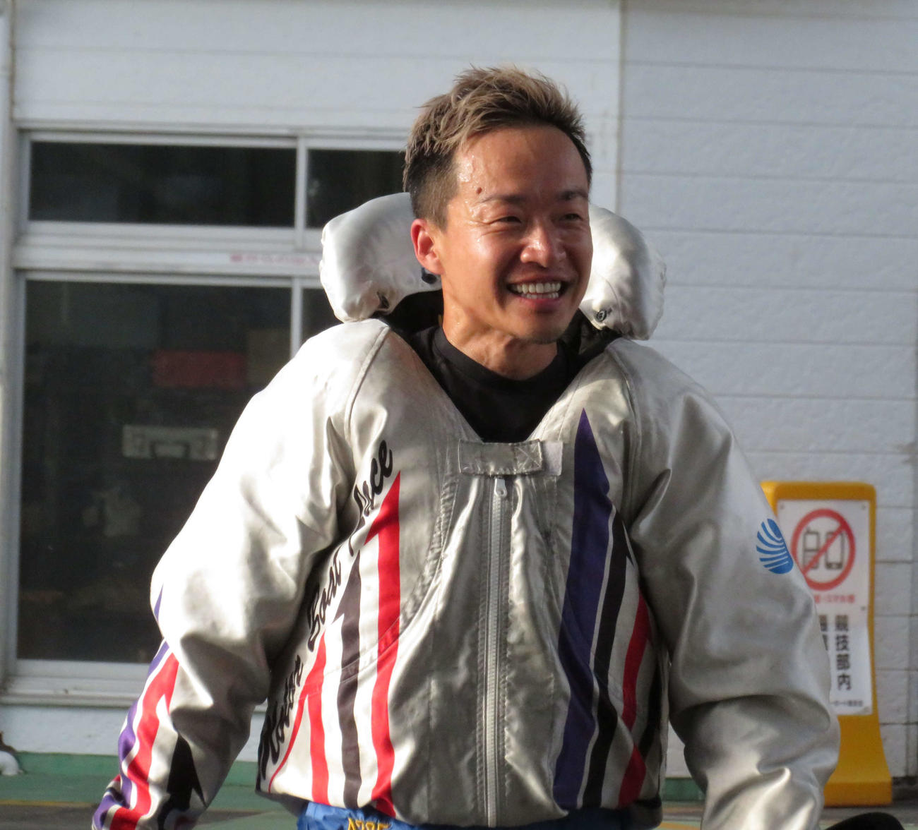 山口剛は賞金上積みへ優勝を目指して攻める。（撮影・古村亮）