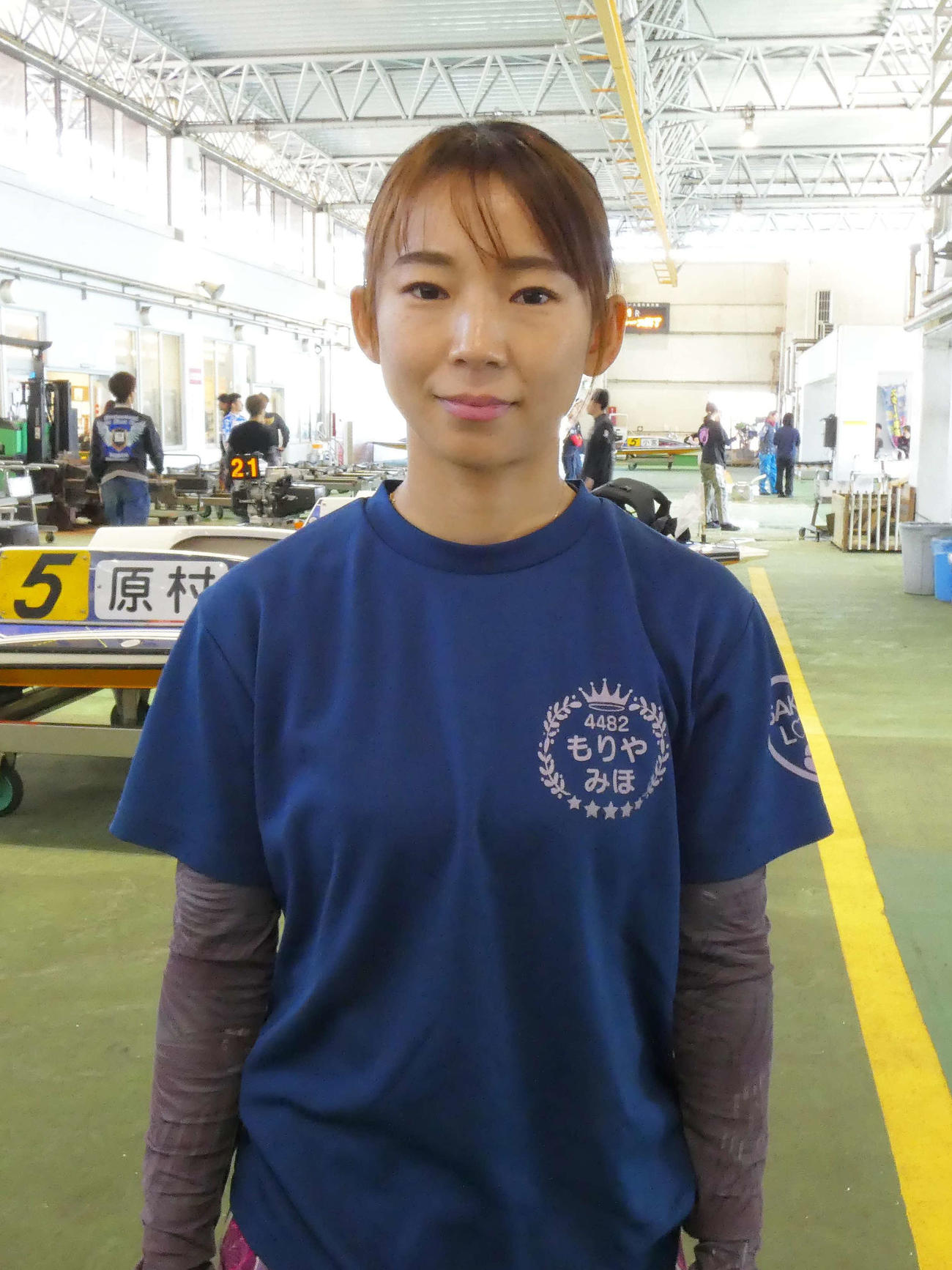 地元の守屋美穂は初日5、12Rに登場する（撮影・前原一樹）
