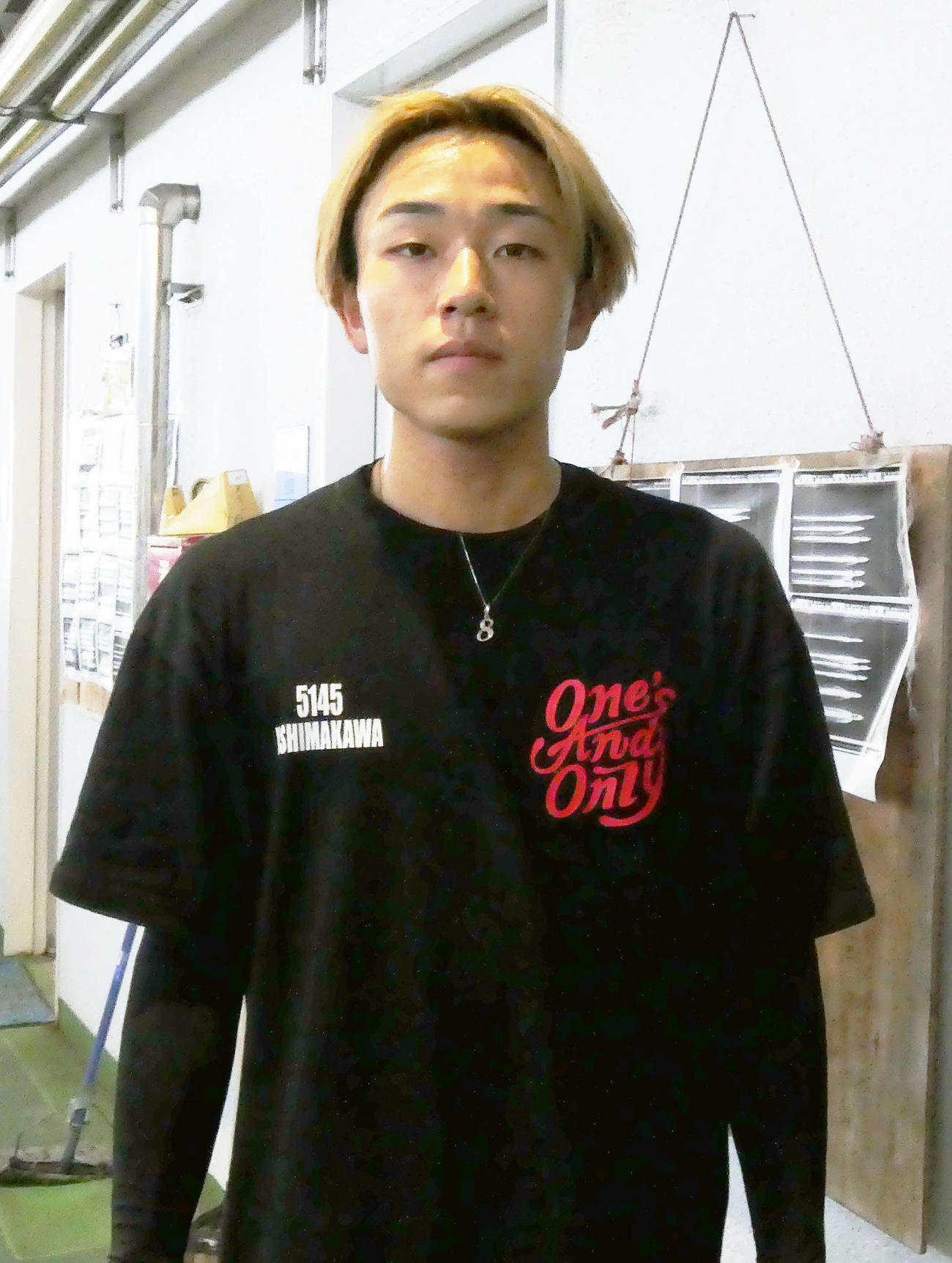 島川海輝（2023年9月4日撮影）