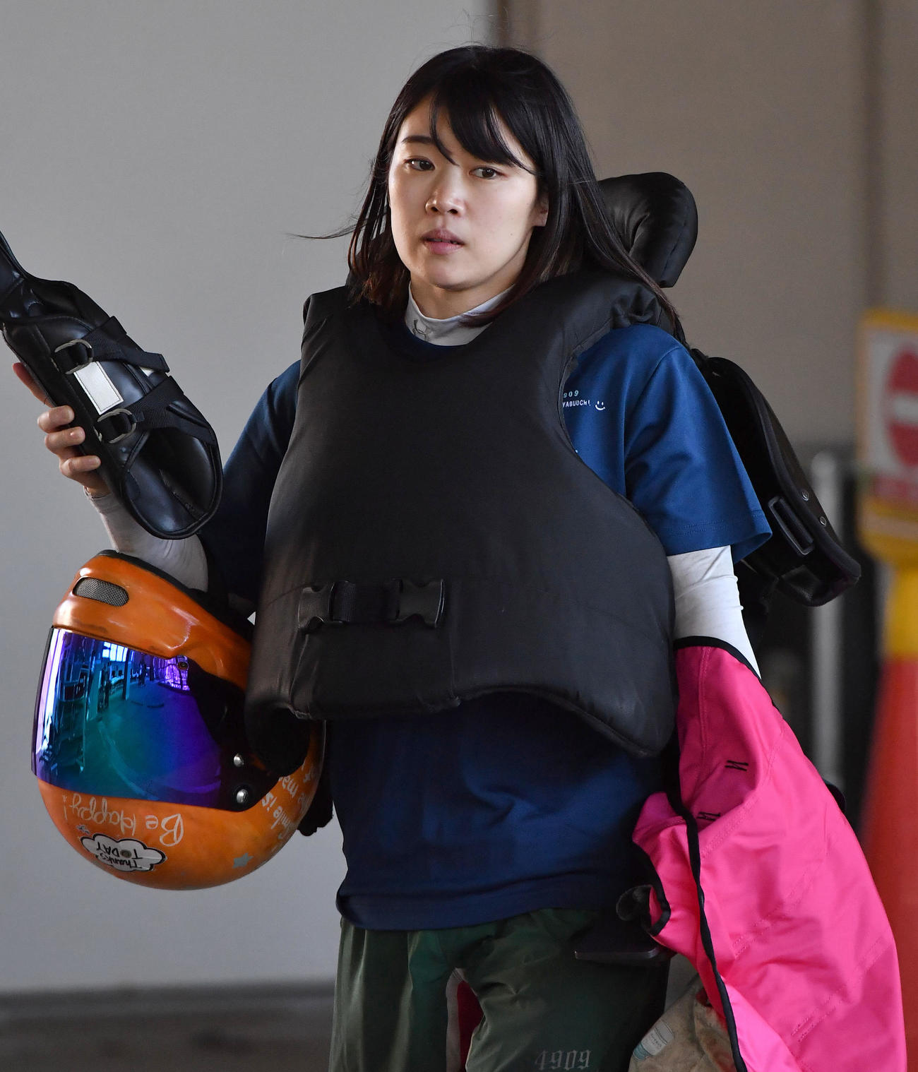 準優入りの薮内瑞希（撮影・岩下翔太）