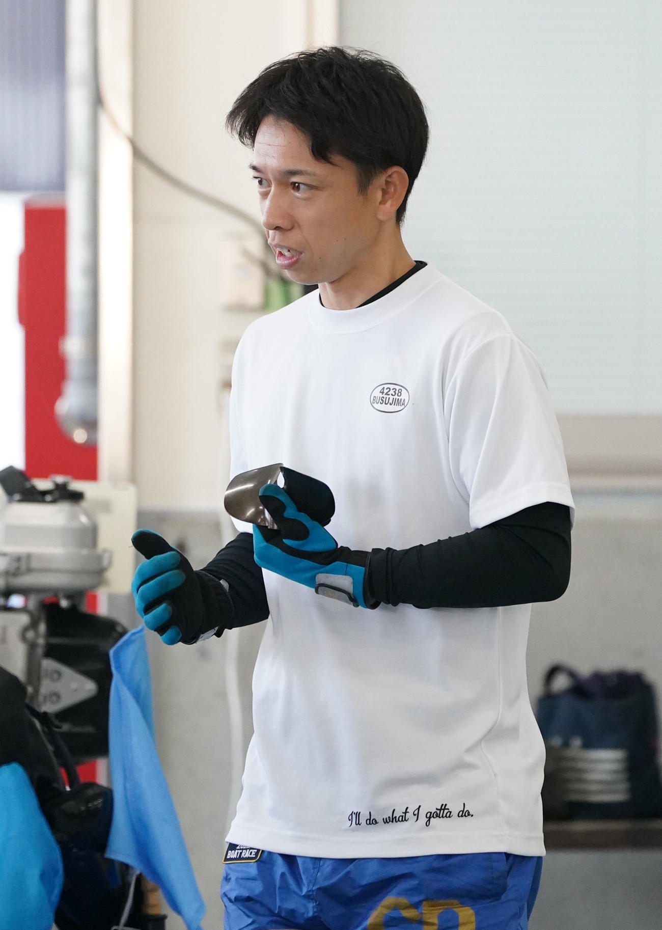毒島誠（撮影・森本幸一）