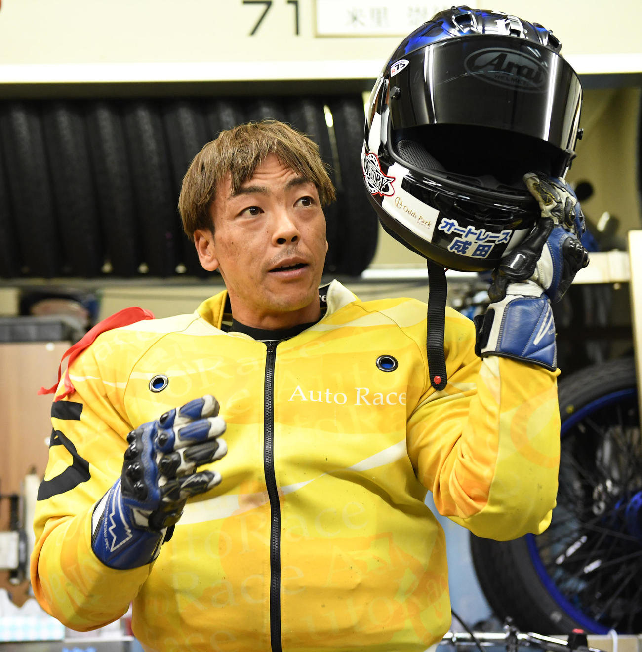 予選11Rで1着の青山周平（撮影・柴田隆二）