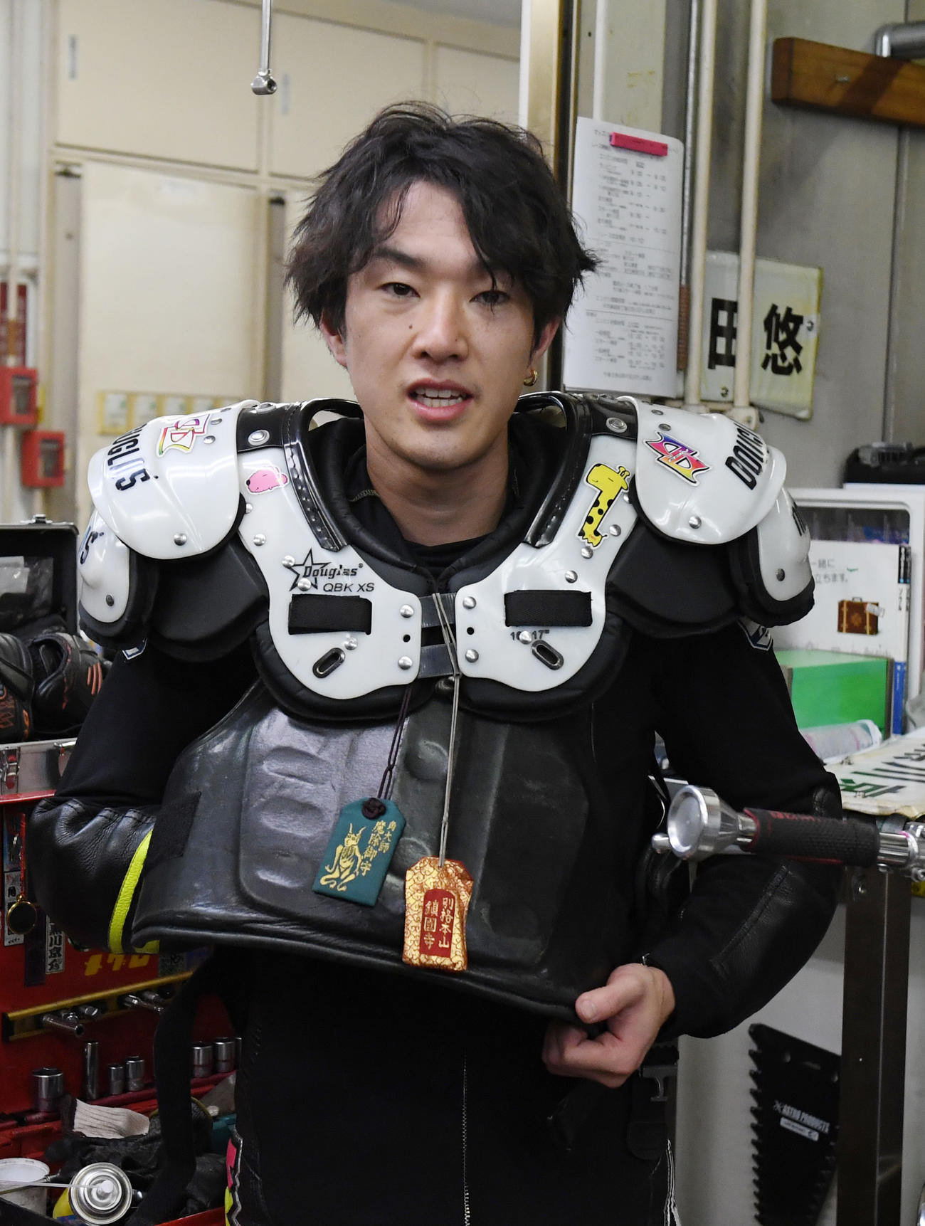 予選6Rで2着の黒川京介（撮影・柴田隆二）