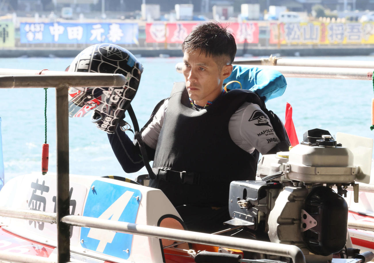 G1徳山クラウン争奪戦1日目　9R　菊地孝平3960（撮影・加藤孝規）