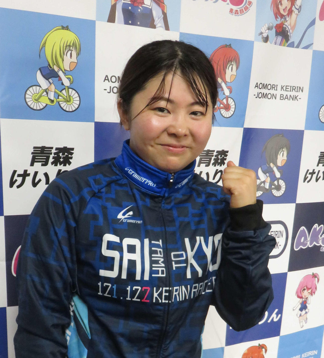 初の予選連勝にテンションが上がる小泉夢菜