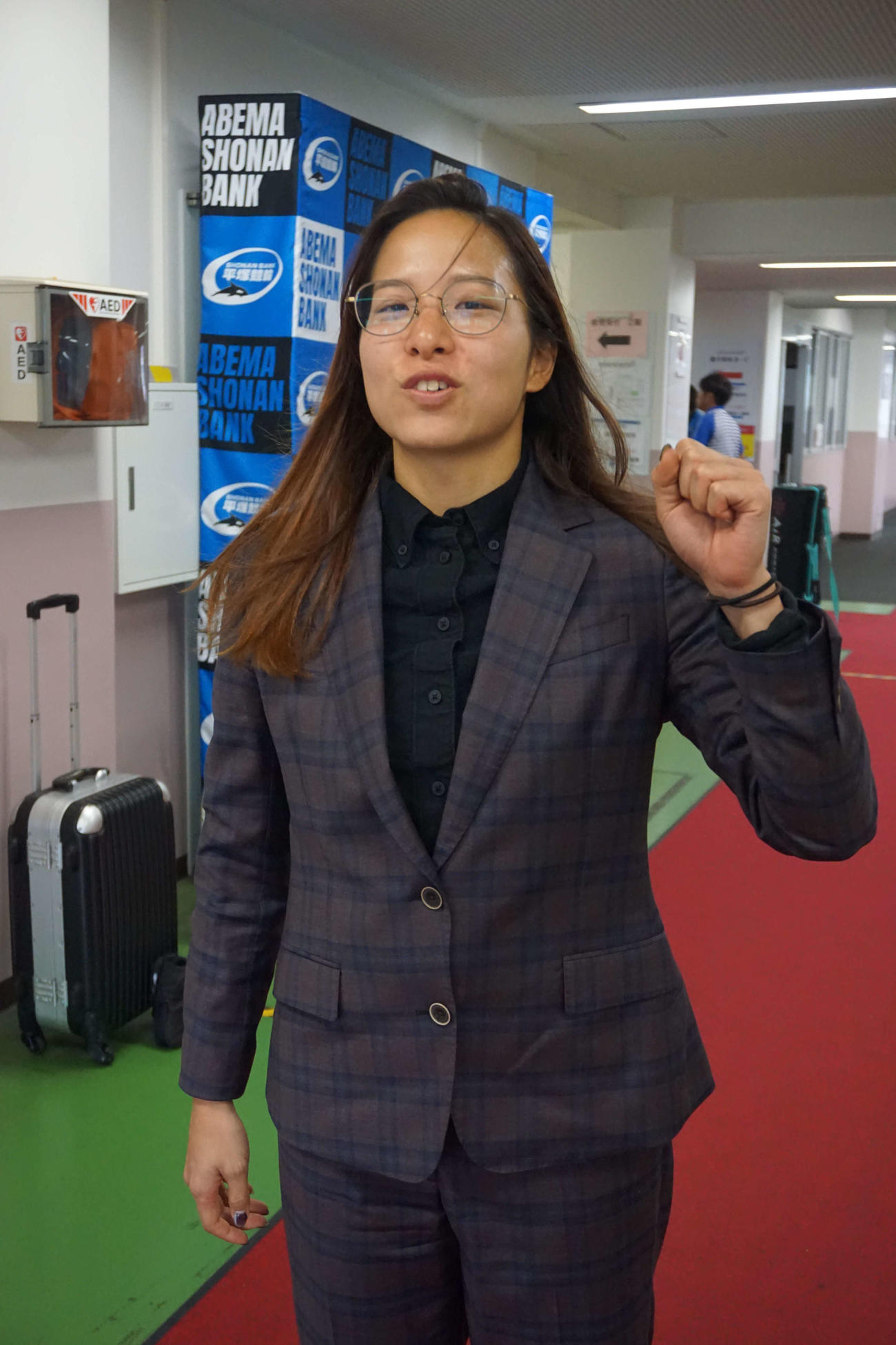 病み上がりの当銘直美は積極策に出る