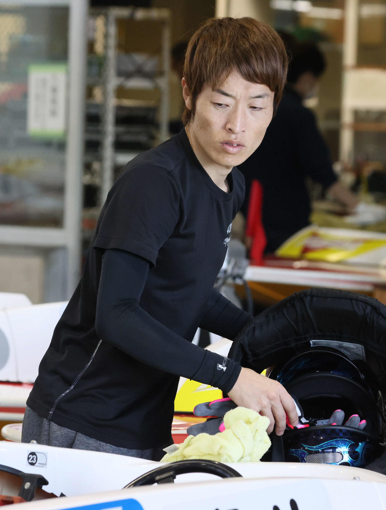 G1徳山クラウン争奪戦4日目　柳生泰二4361（撮影・加藤孝規）