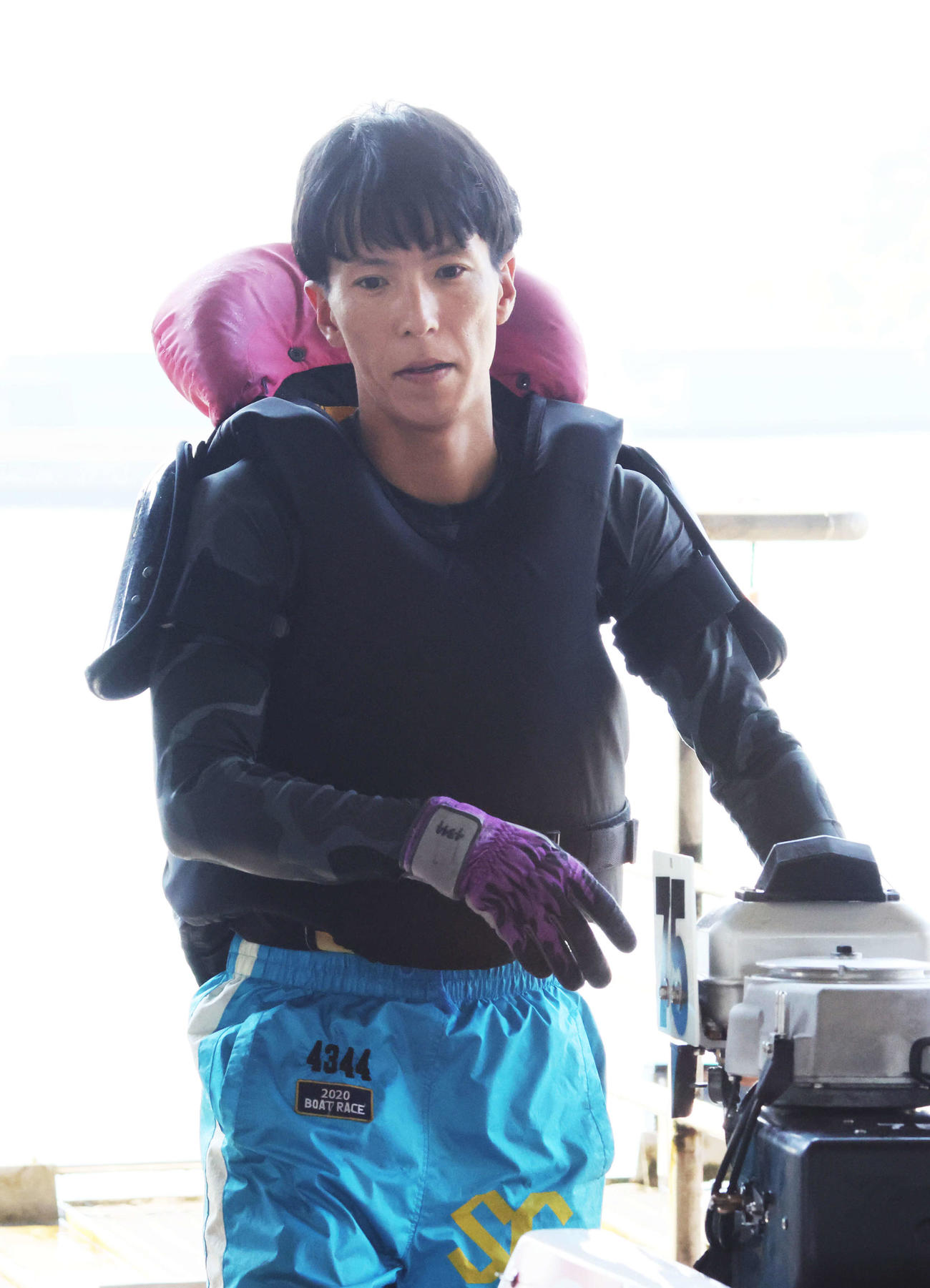 G1徳山クラウン争奪戦4日目　新田雄史4344（撮影・加藤孝規）