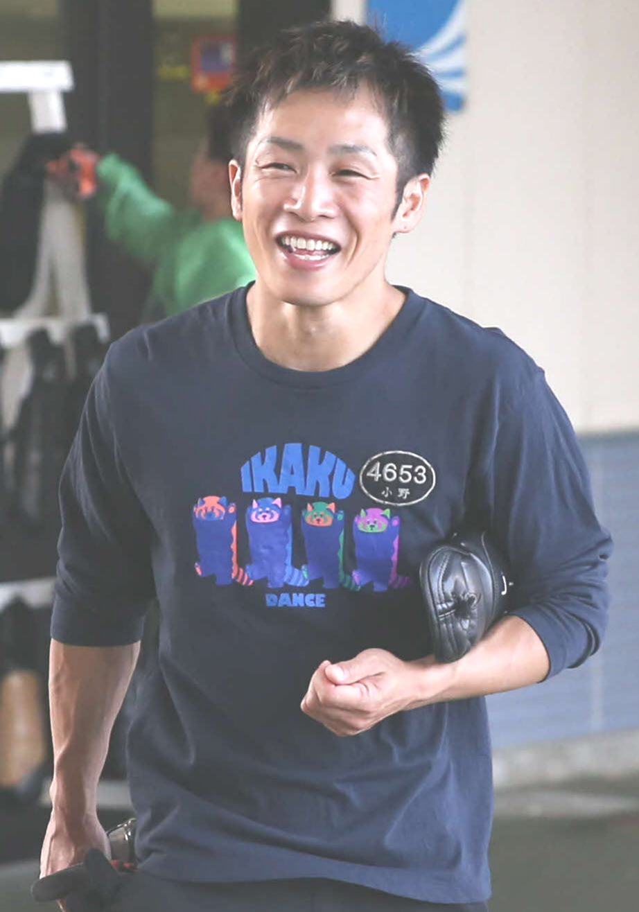 勝負駆けに挑む小野達哉（撮影・冨田成美）